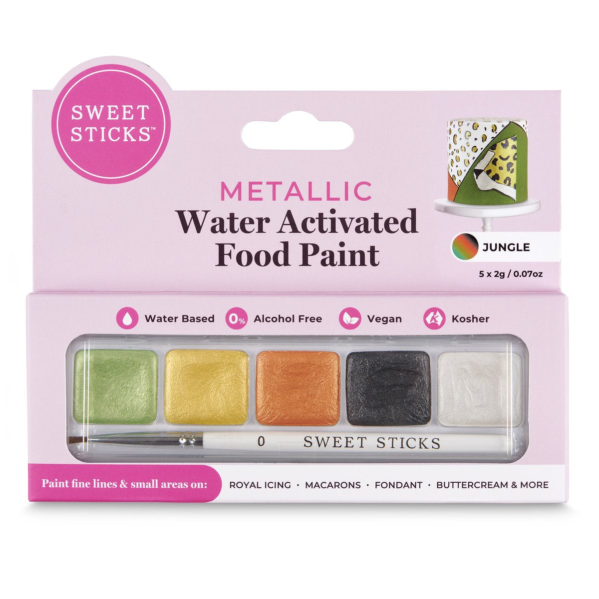 Water Activated Mini Palettes - 12 types available