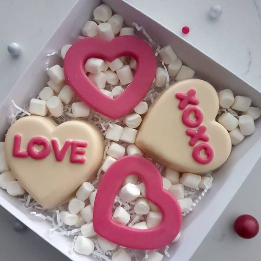 Love, XO, Sandwich Cookie Mould