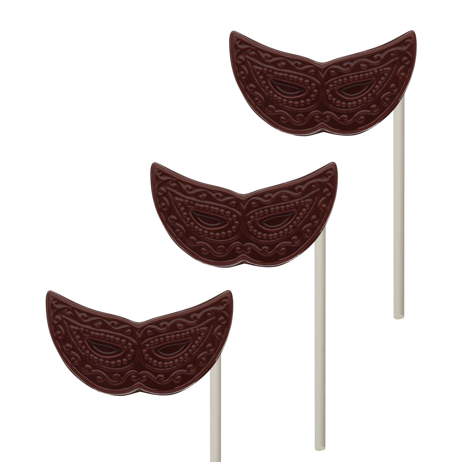 MASK LOLLY CHOCOLATE MOULD