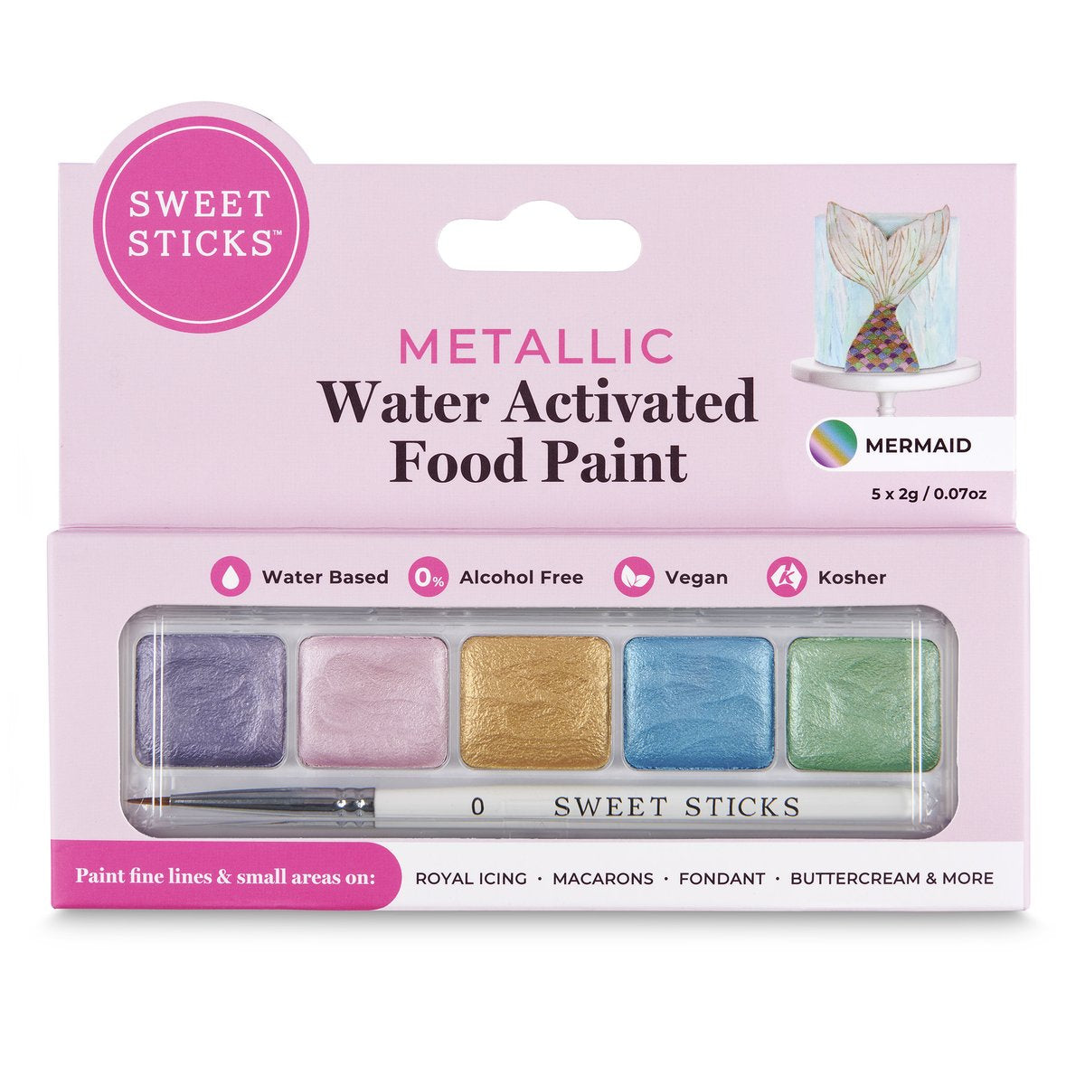 Water Activated Mini Palettes - 12 types available