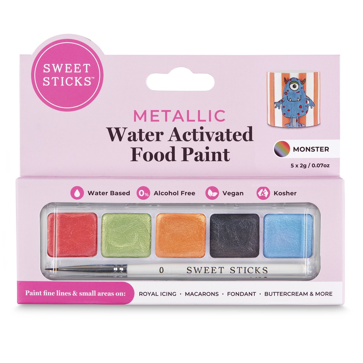 Water Activated Mini Palettes - 12 types available