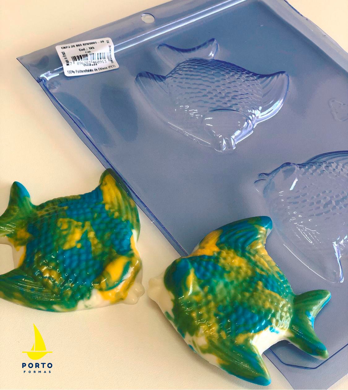 Fish Shaped Chocolate Mould