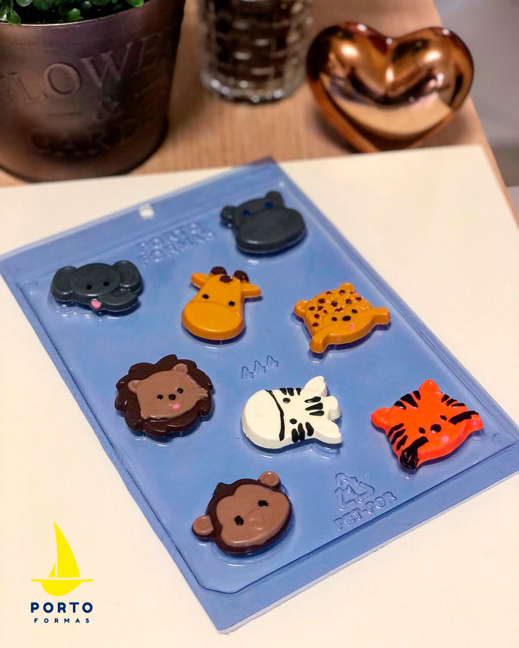 SAFARI ANIMALS Chocolate Mould