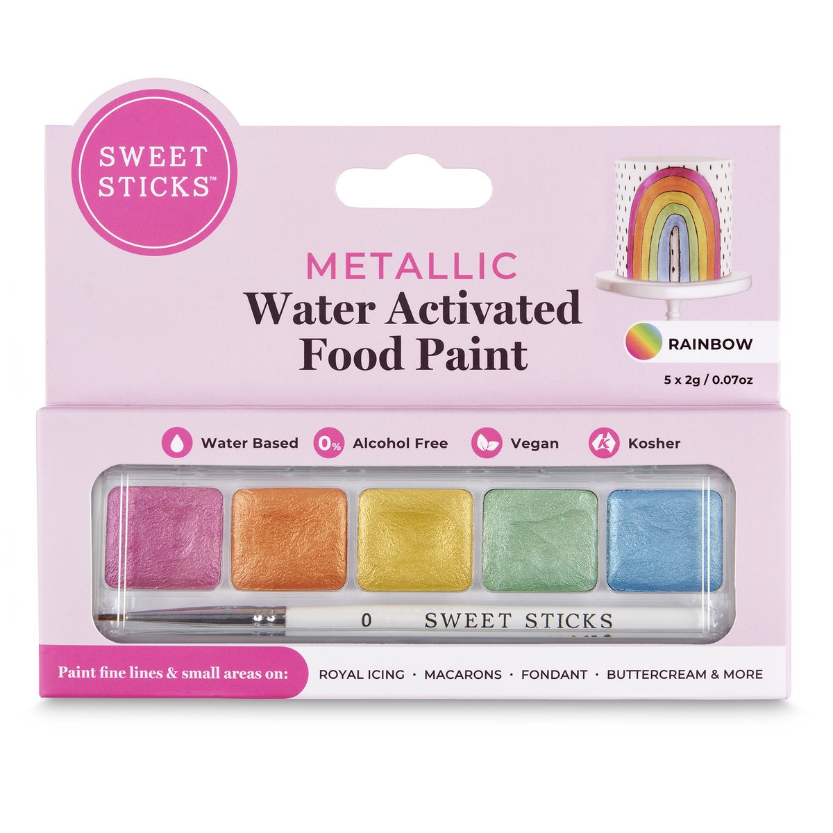 Water Activated Mini Palettes - 12 types available