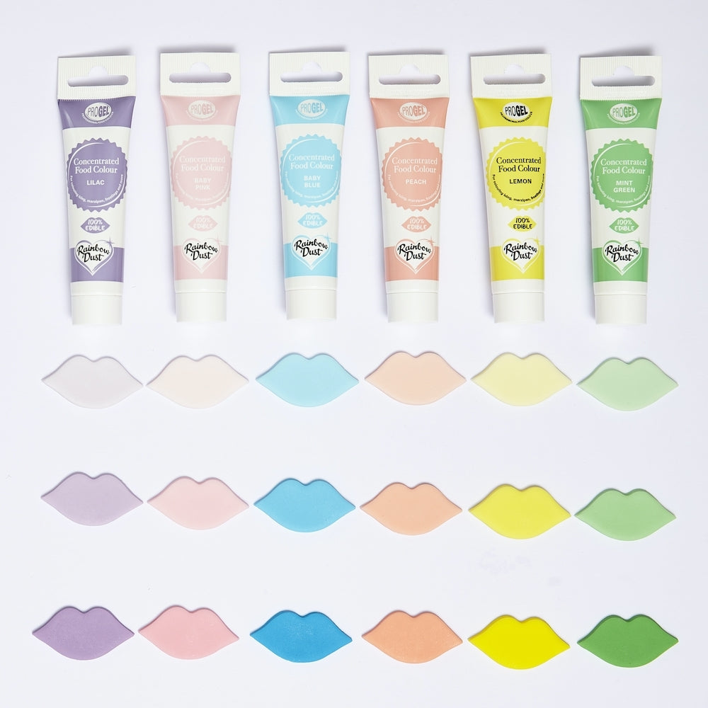 ProGel Pastel Multipack Concentrated Gel Colour