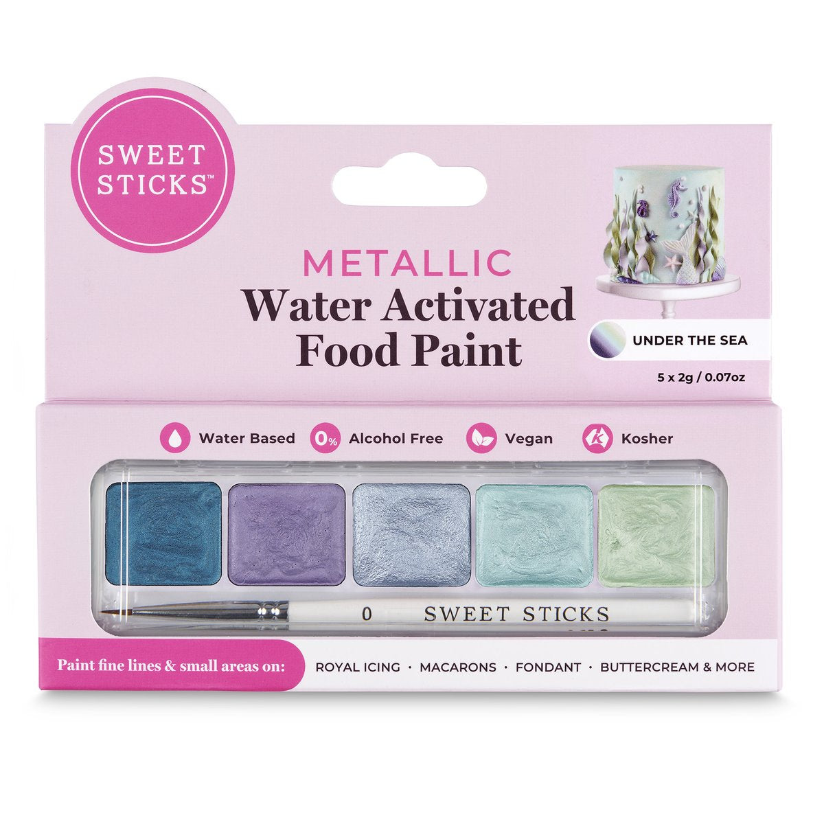 Water Activated Mini Palettes - 12 types available