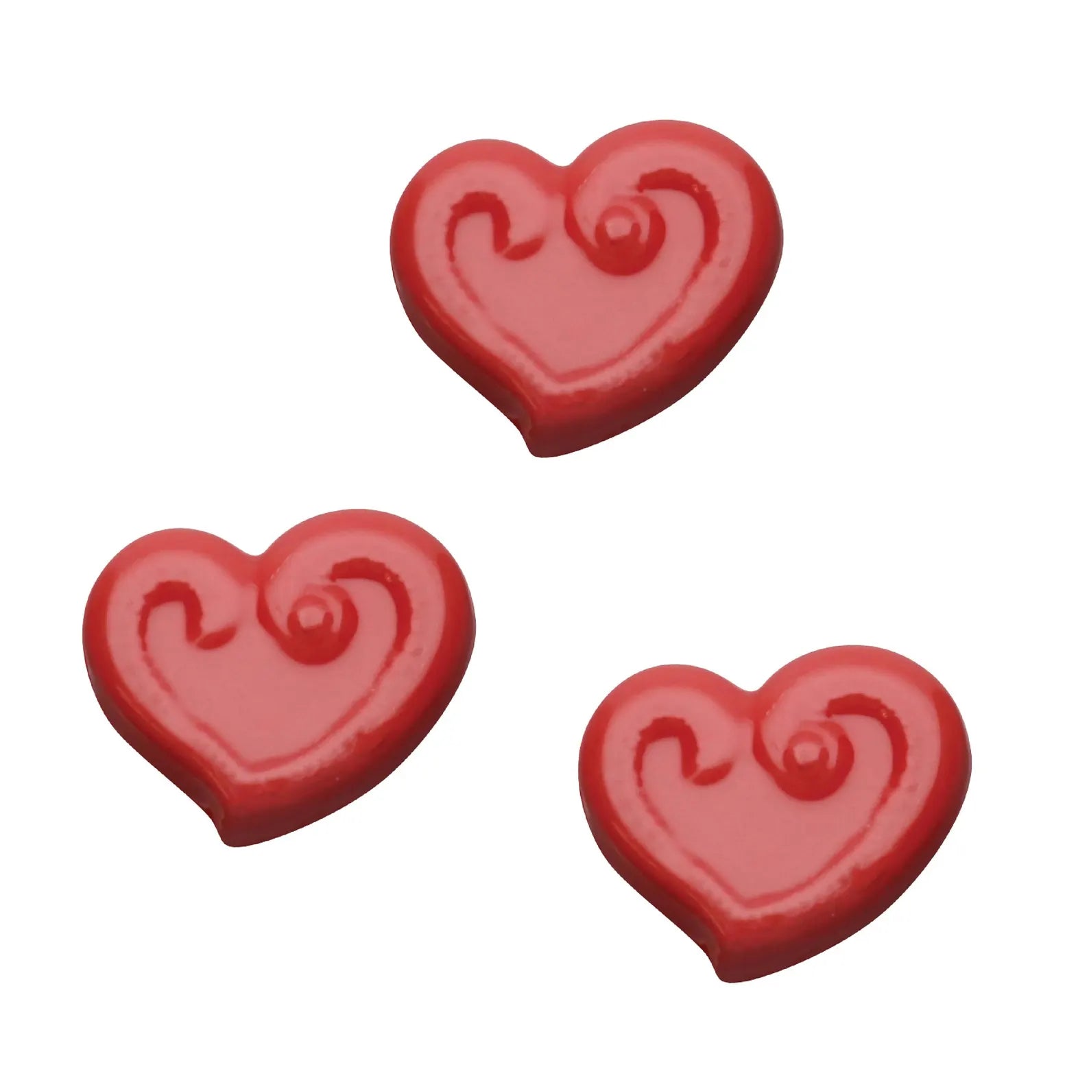 Heart Swirl Toppers Chocolate Mould