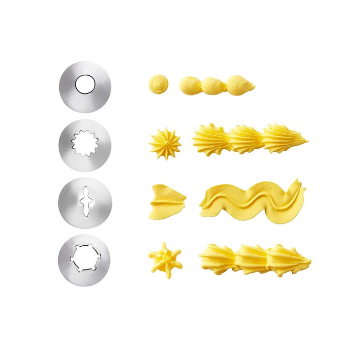 Borders Decorating Tips - Set of 4