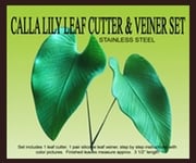 CALLA LILY LEAF CUTTER AND VEINER SET