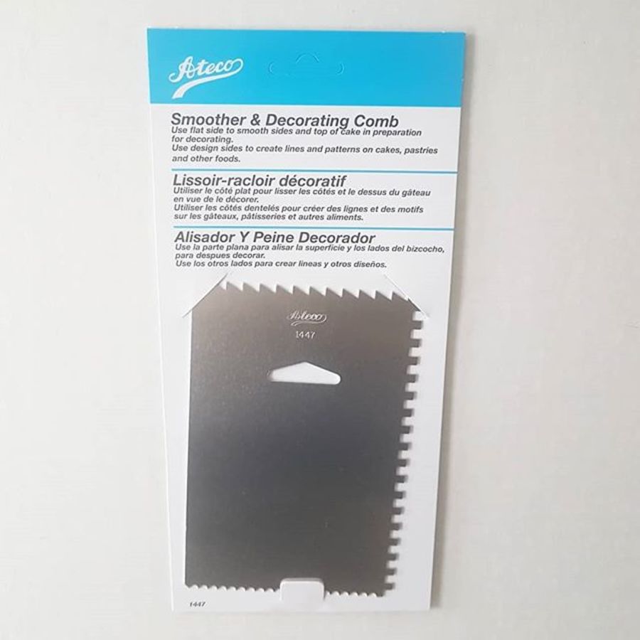 Ateco Decorating Comb and Smoother