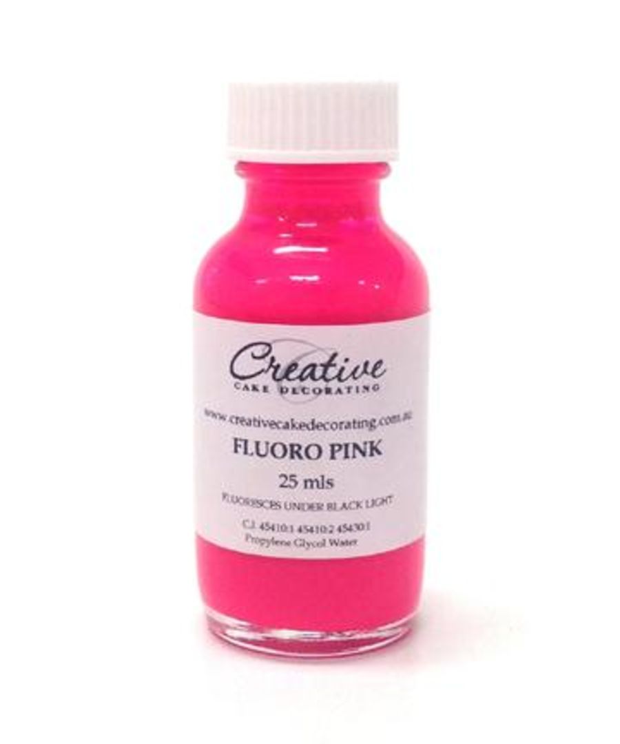 Fluoro Pink - Glow in the Dark Food Colouring