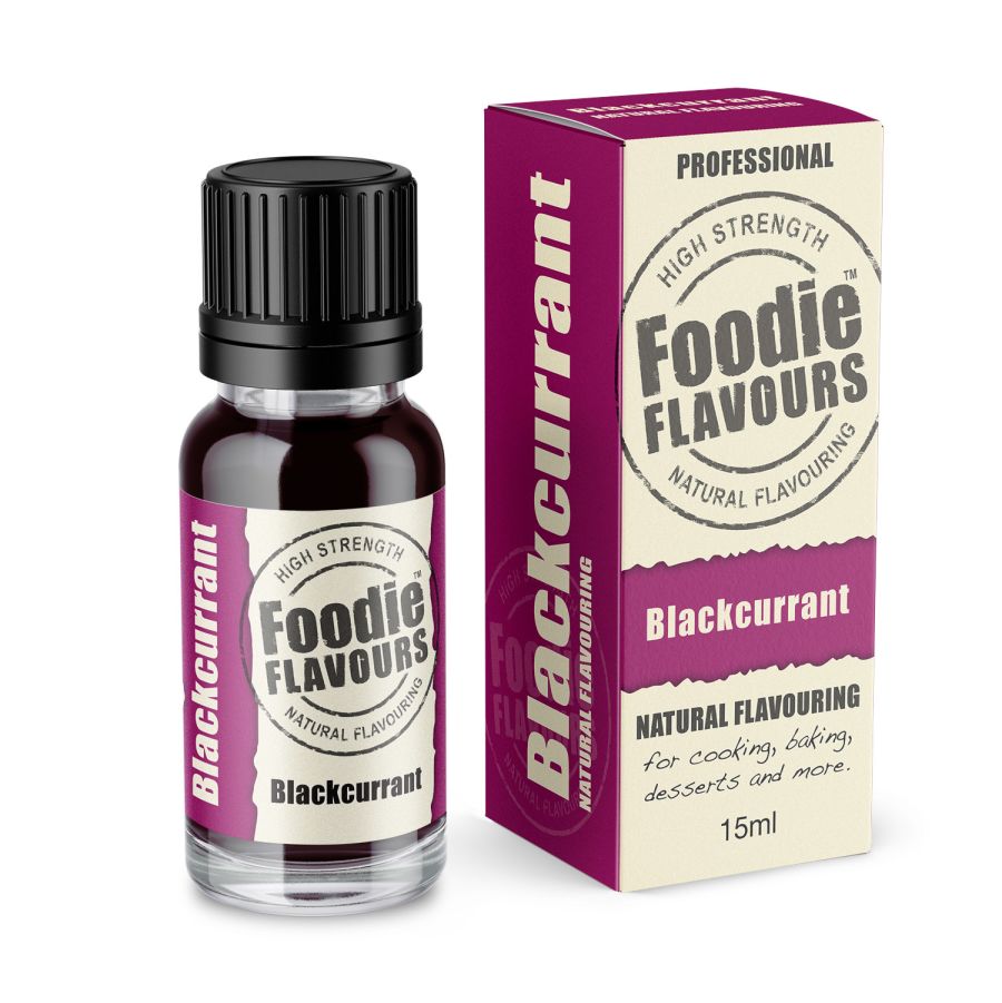 Blackcurrant High Strength Natural Flavouring - 15ml