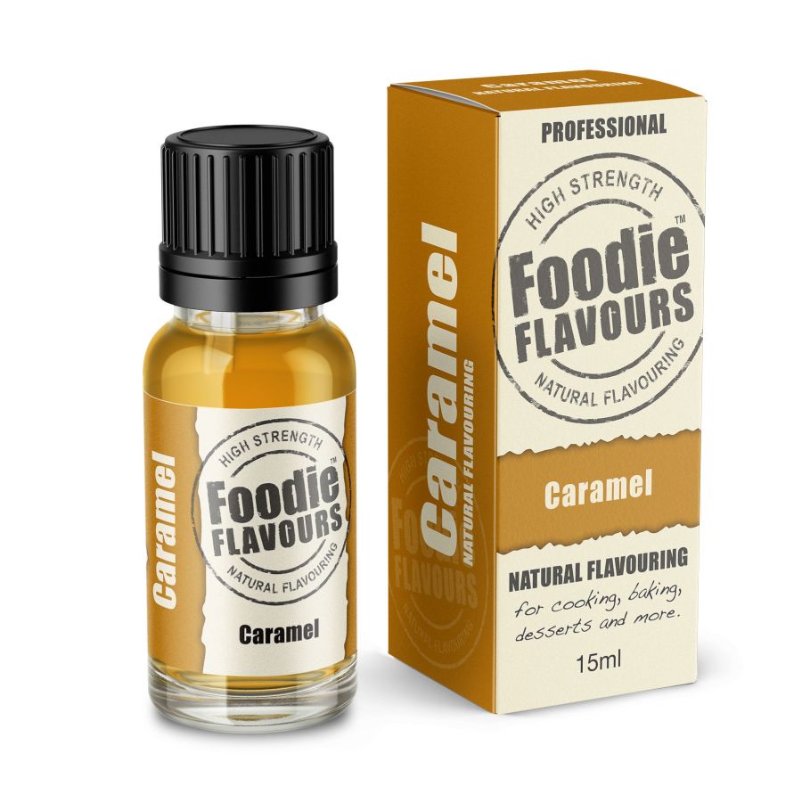 Caramel High Strength Natural Flavouring - 15ml