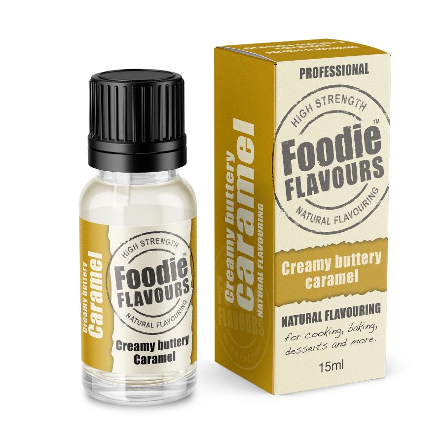 Creamy Buttery Caramel High Strength Natural Flavouring - 15ml