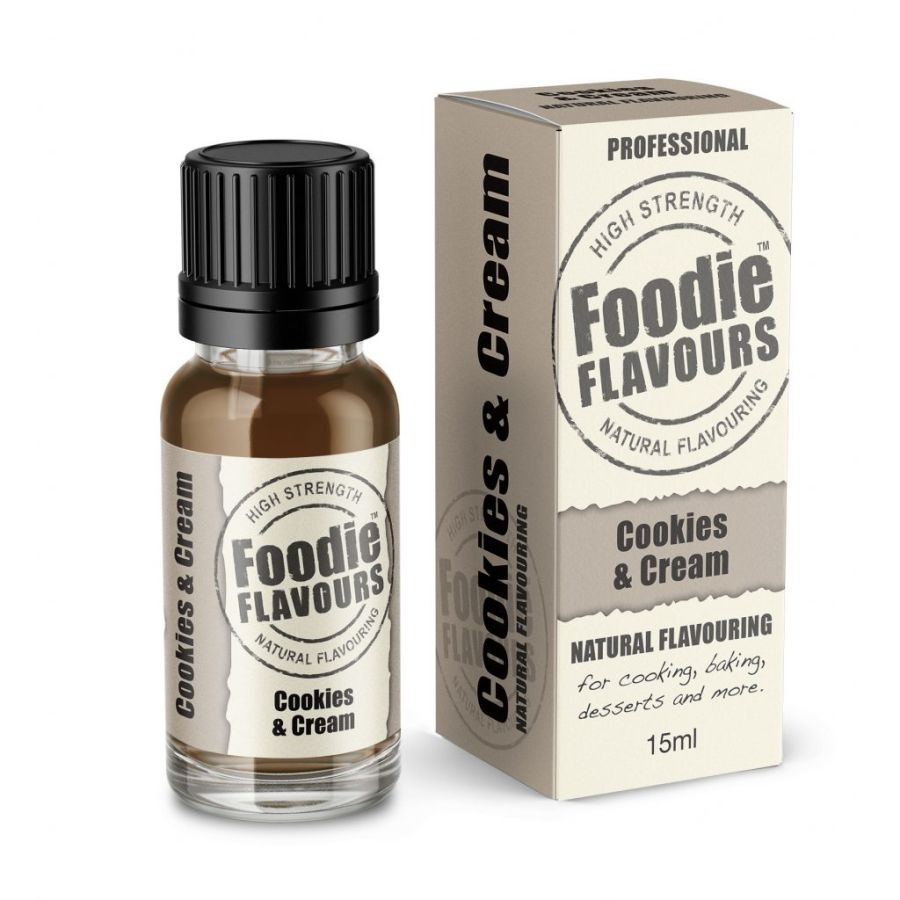 Cookies & Cream High Strength Natural Flavouring - 15ml