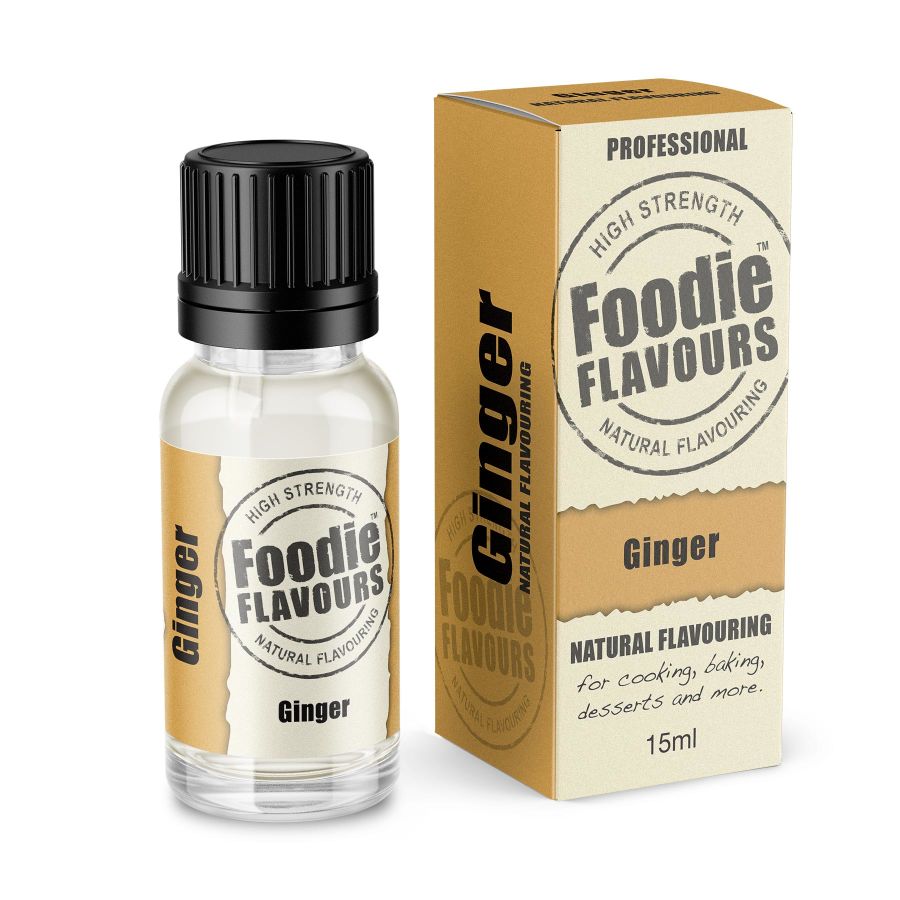 Ginger High Strength Natural Flavouring - 15ml
