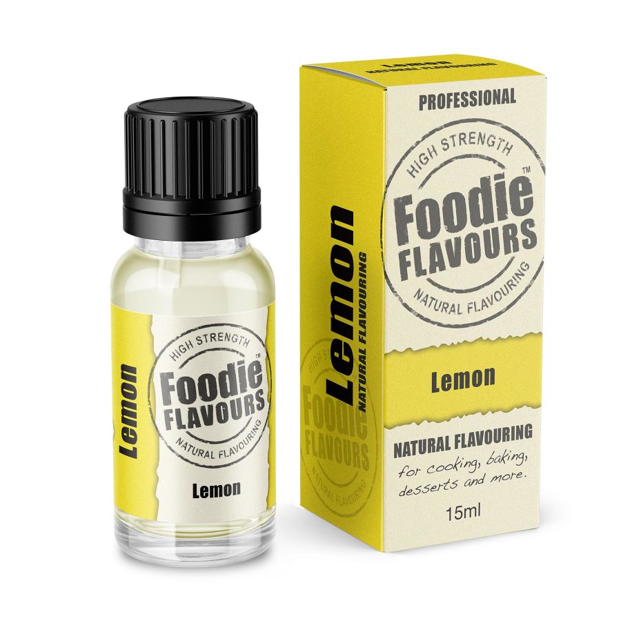 Lemon High Strength Natural Flavouring - 15ml