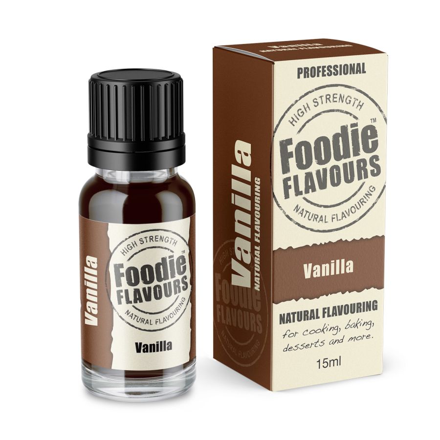 Vanilla High Strength Natural Flavouring - 15ml