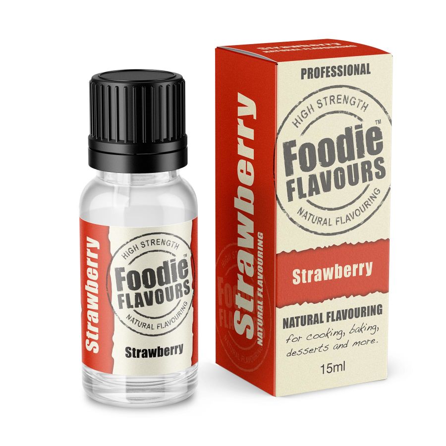 Strawberry High Strength Natural Flavouring - 15ml