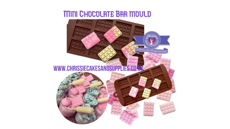 Mini chocolate bar mould