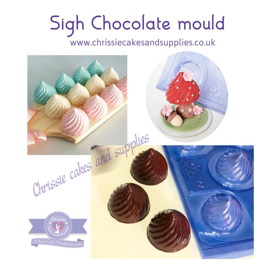 Sigh Chocolate mould Pfm 77