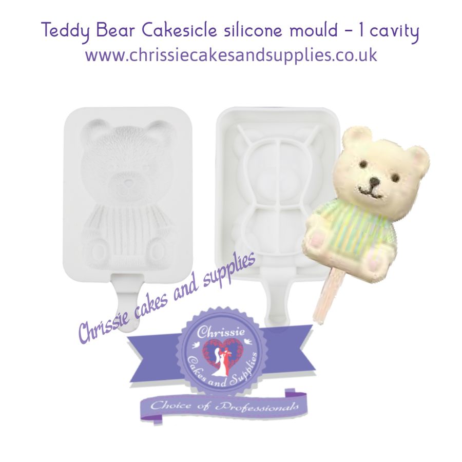 Teddy Bear Cakesicle Mould