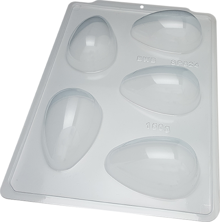 Plain Egg 150g - 3 Part Chocolate Mould