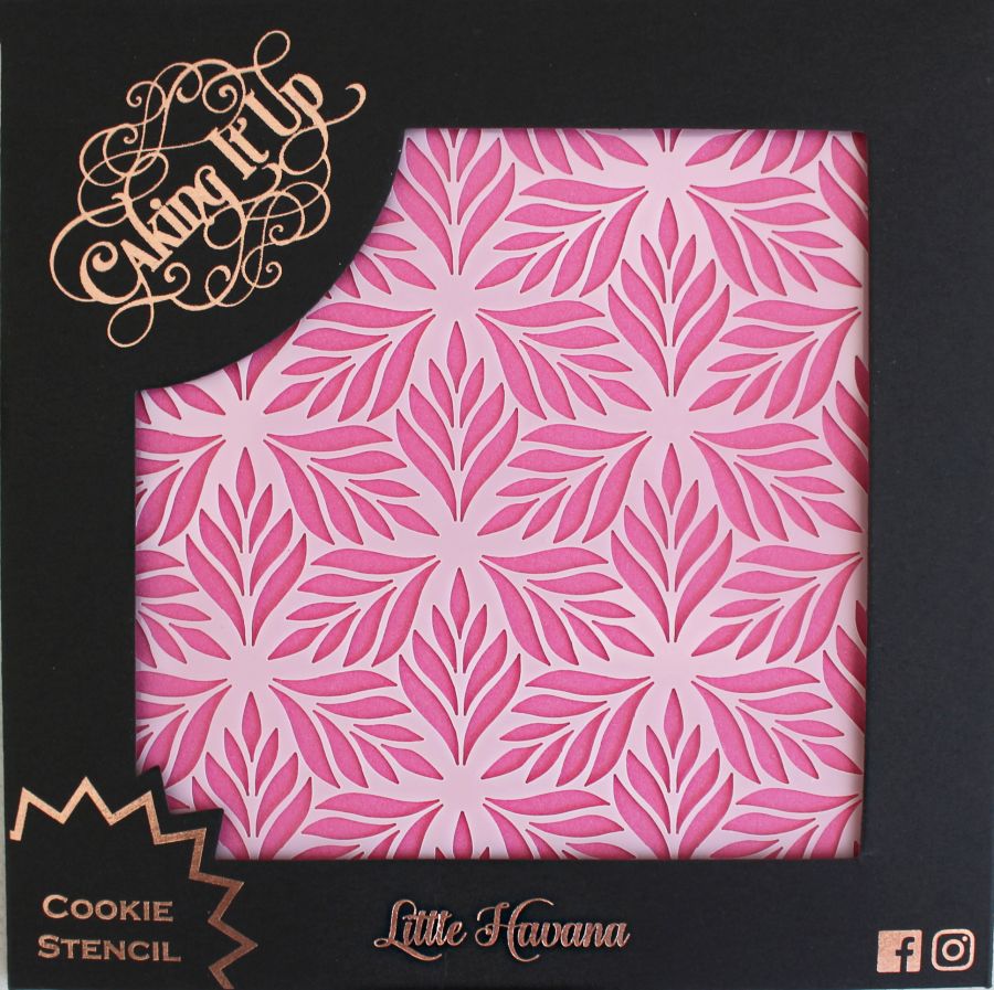 Little Havana Cookie Stencil