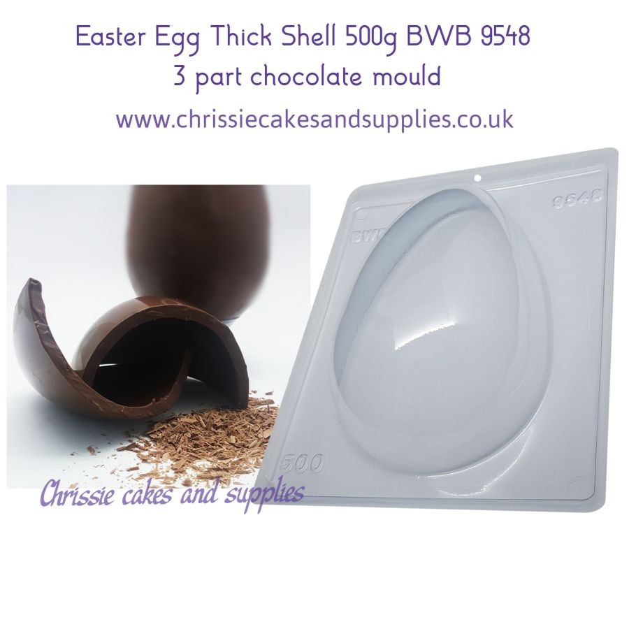 Easter Egg Thick Shell 500g Chocolate Mould