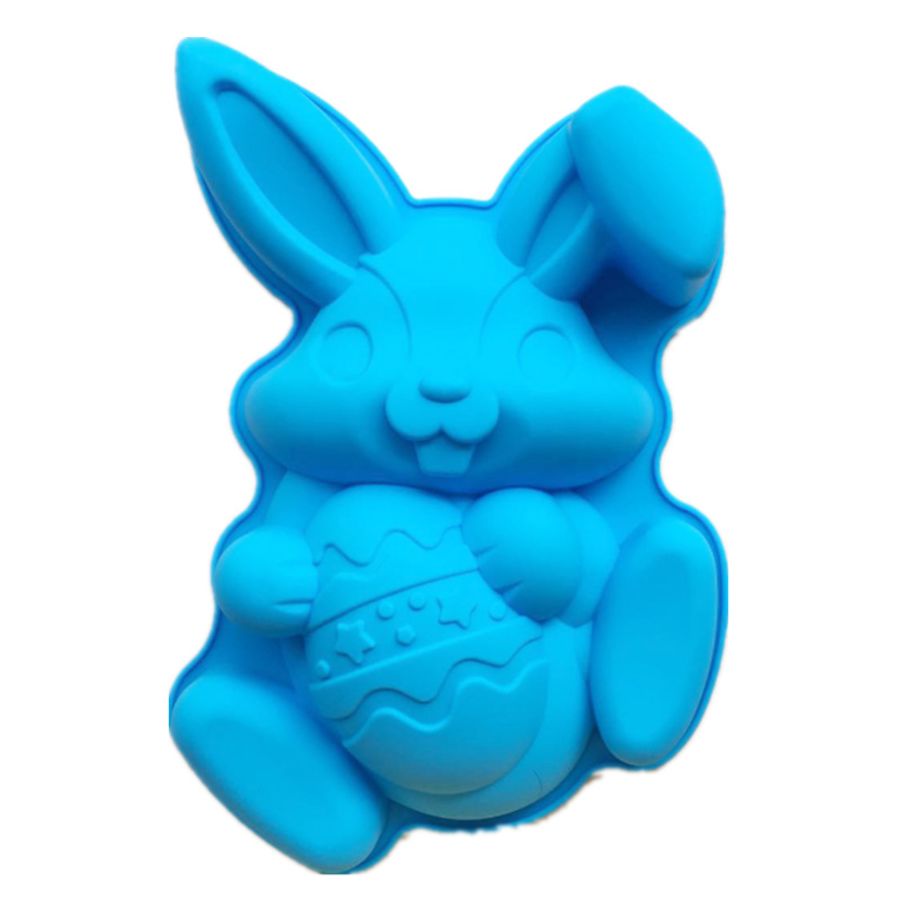 EASTER Bunny with Egg Breakable Silicone Mould- EX Large