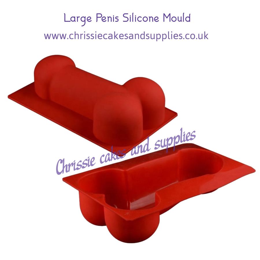 Large Penis Smash Breakable Silicone Mould