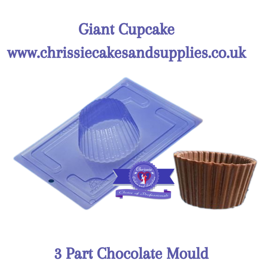 Giant Cupcake Chocolate Mould