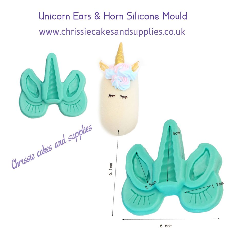 Unicorn Ears & Horn Silicone Mould