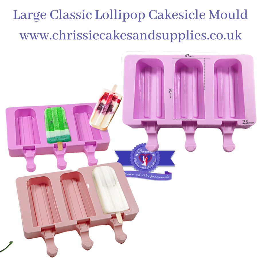 Large Classic Rectangle Cakesicle Lollipop Mould