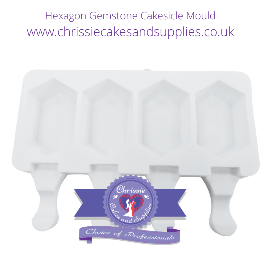 HEXAGON Gemstone Mini Cakesicle Mould