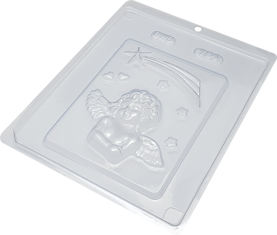 Little Angel Plate Chocolate Mould