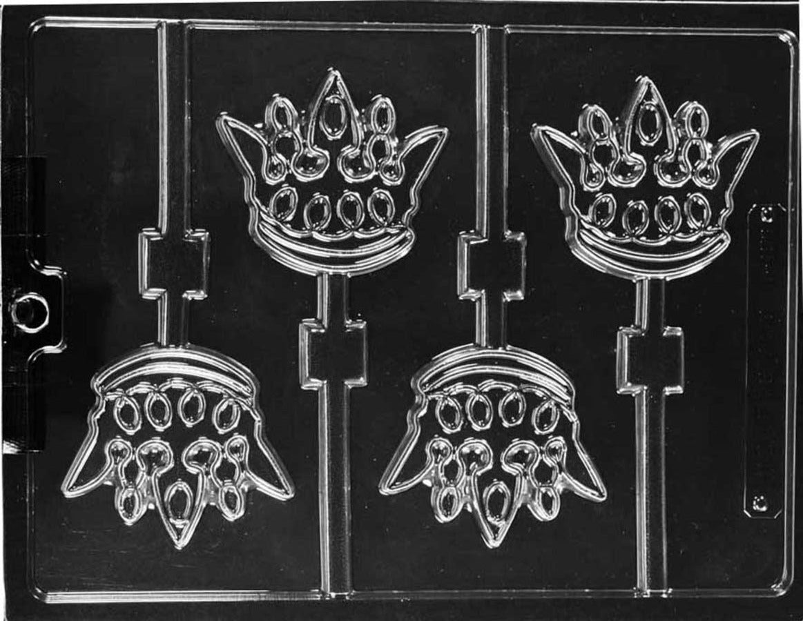 CROWN LOLLY CHOCOLATE MOULD K156