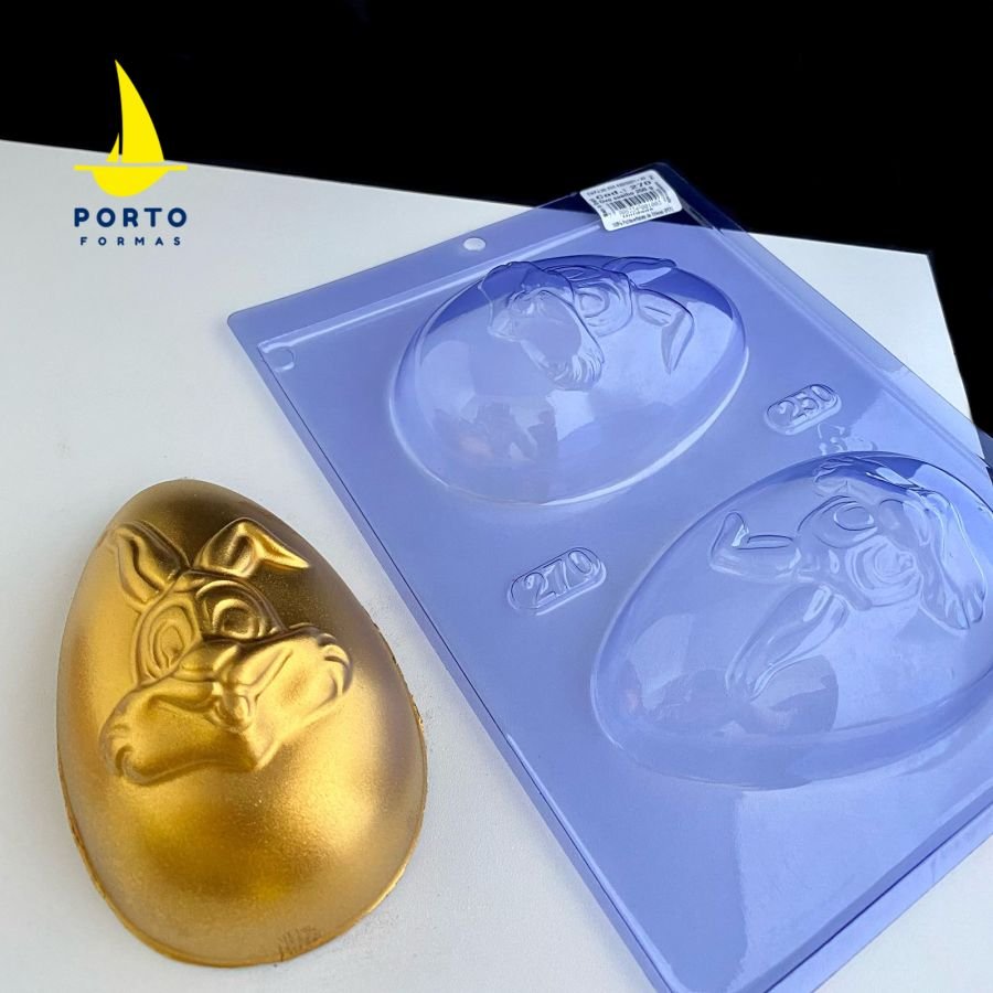 RABBIT EGG 250G CHOCOLATE MOULD PFM 270