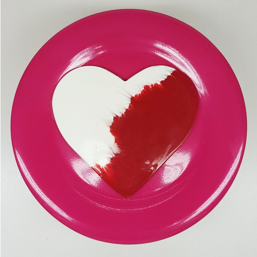 HEART TABLET CHOCOLATE MOULD BWB 9921
