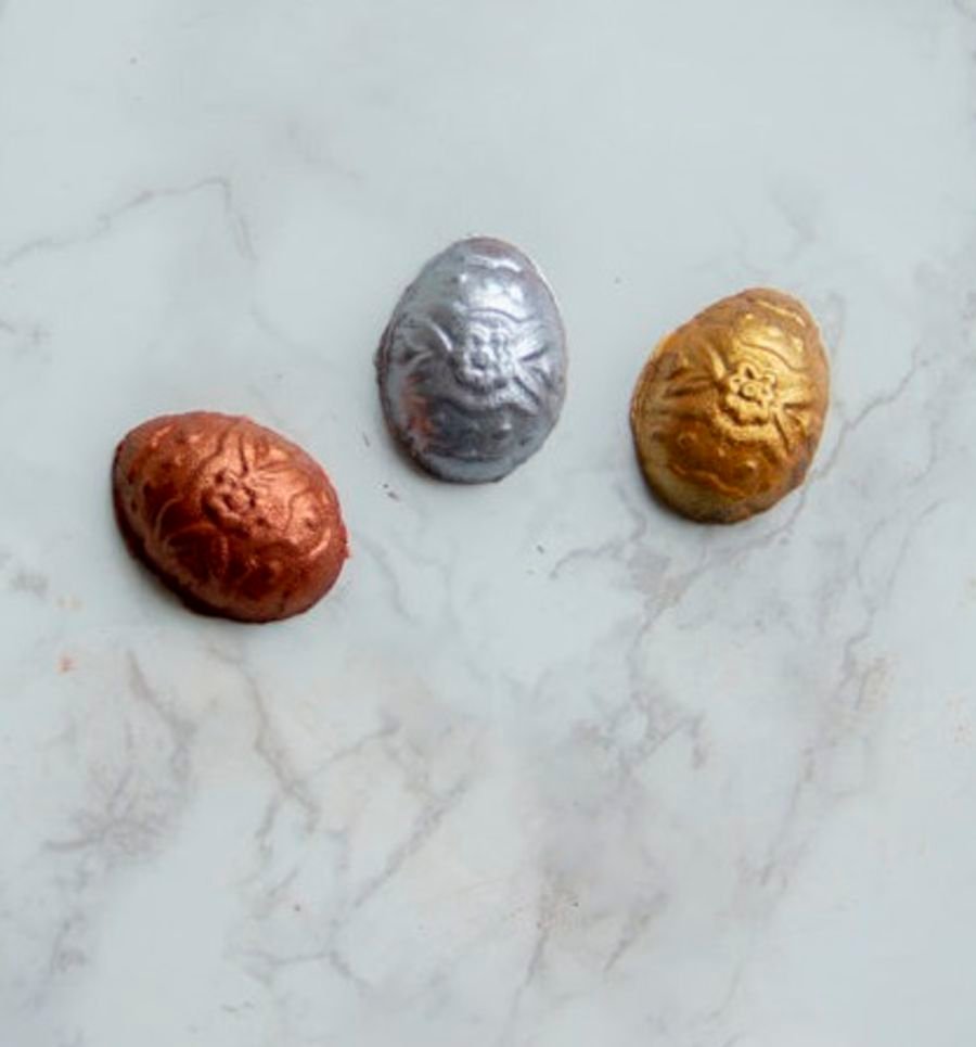 PATTERNED MINI EGGS CHOCOLATE MOULD