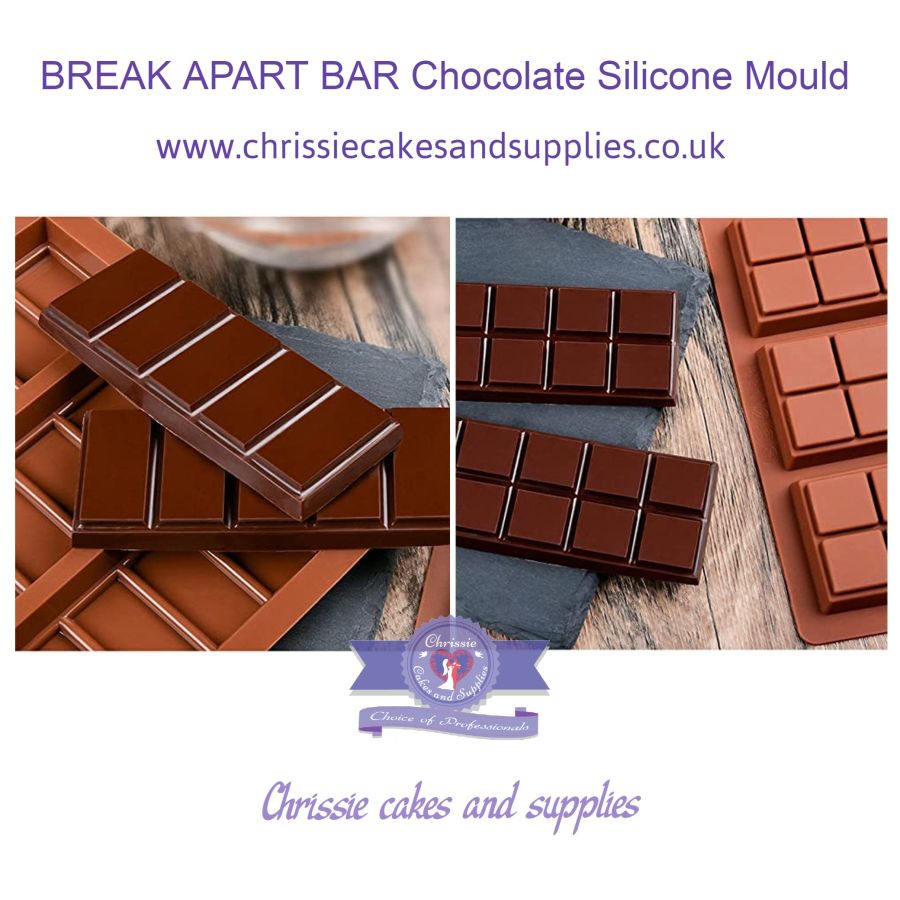 BREAK APART BAR Chocolate Silicone Mould
