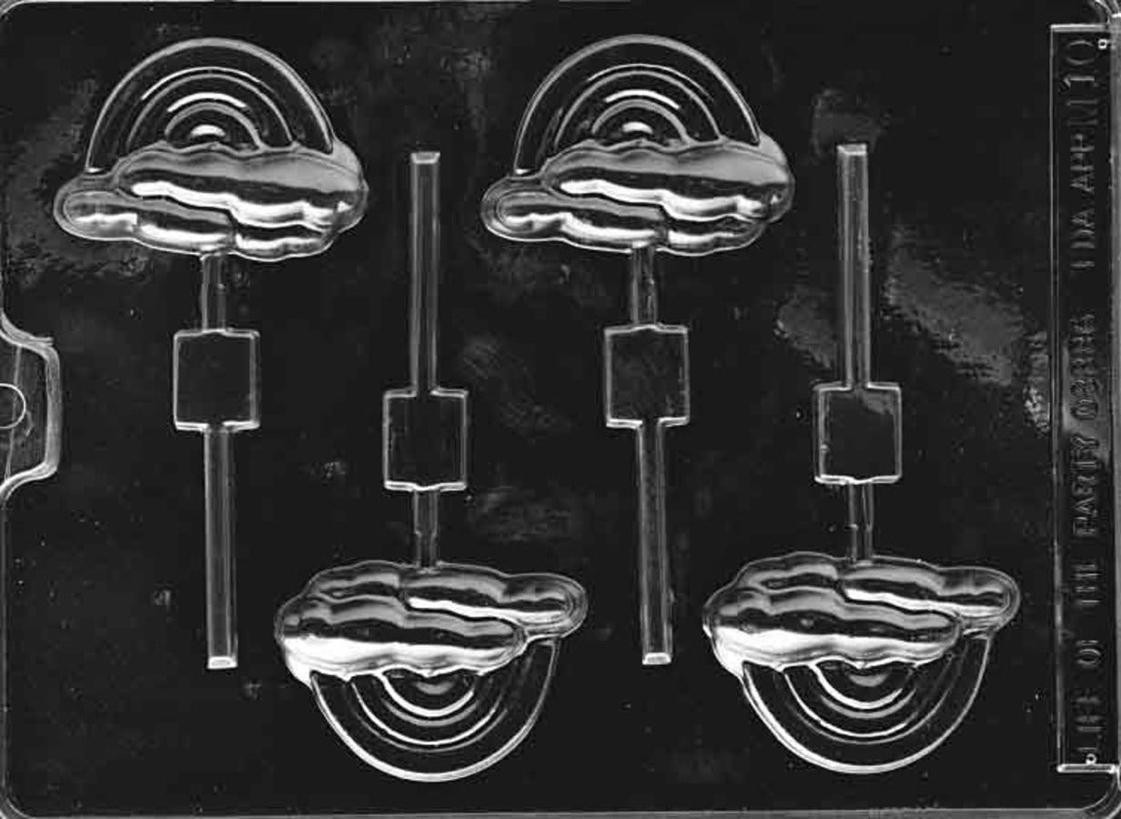 RAINBOW LOLLY CHOCOLATE MOULD