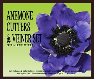 ANEMONE cutters and veiners set