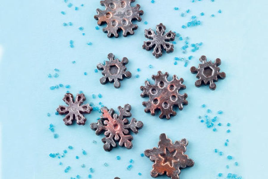 Frozen Snowflakes Chocolate mould - SIlkomart