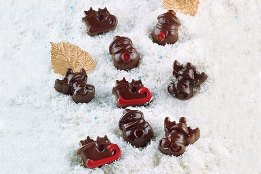 Choco Winter Christmas themed Chocolate Mould