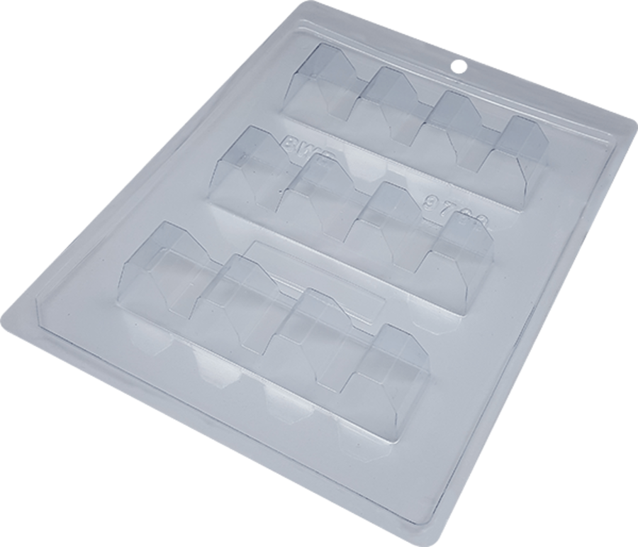 Genuine 3D Tablet 3 part chocolate mould with Silicone insert BWB 9769