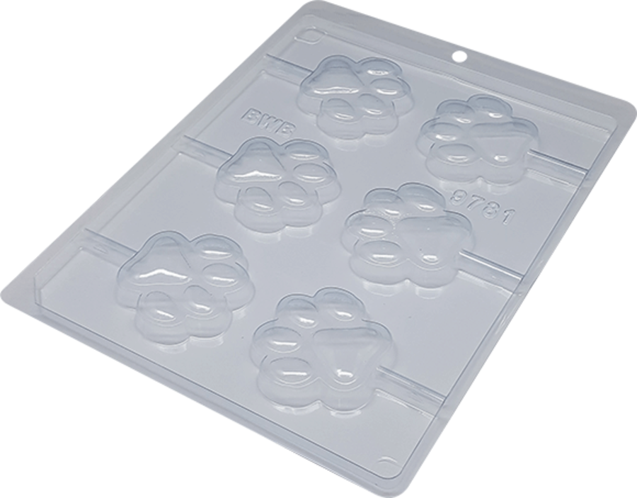 Dog Paw Lollipop Chocolate Mould