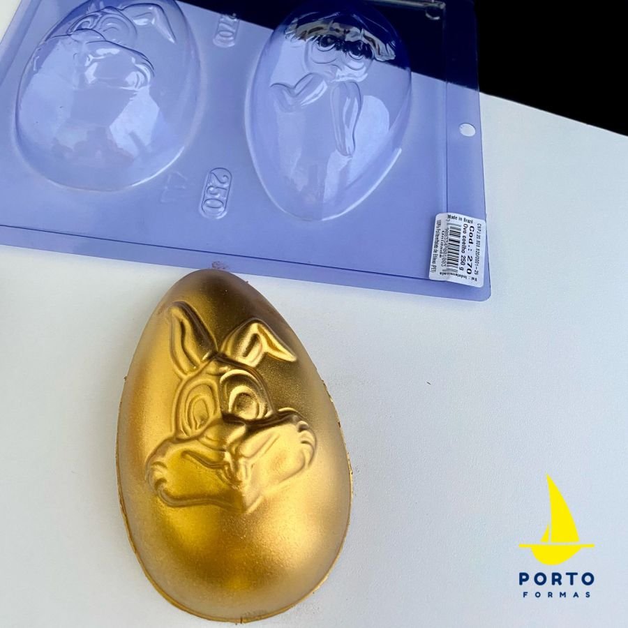 RABBIT EGG 250G CHOCOLATE MOULD PFM 270