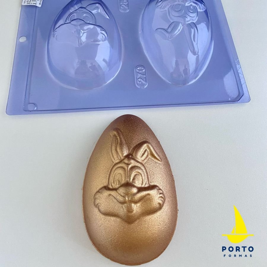 RABBIT EGG 250G CHOCOLATE MOULD PFM 270