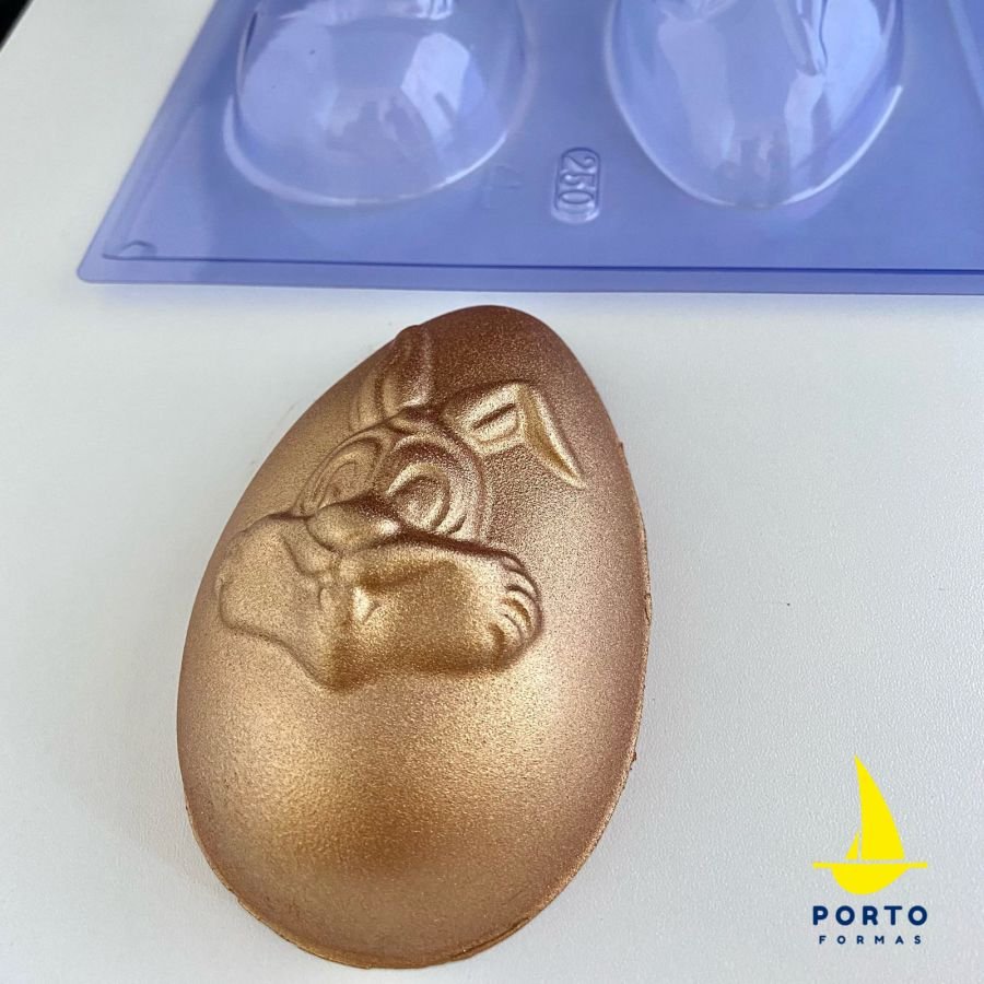 RABBIT EGG 250G CHOCOLATE MOULD PFM 270